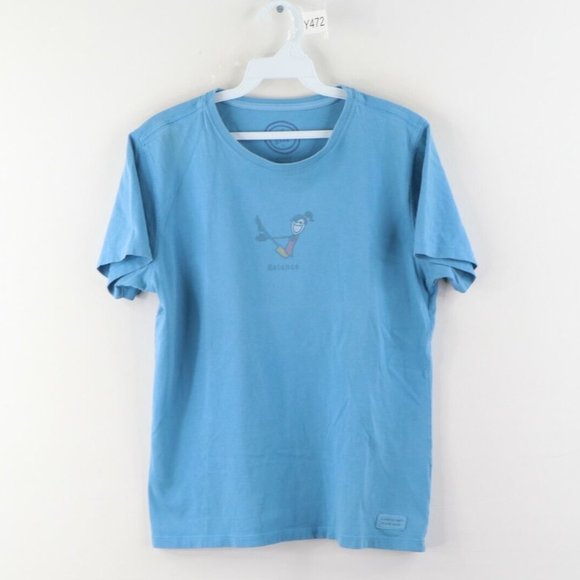 life is good yoga shirt